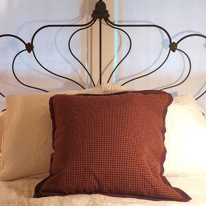 Estate Croscill Highlands Houndstooth Ralph Lauren Inspired Cotswold Euro Sham